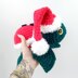 Amigurumi turtle Christmas