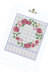 Rose Wreath in DMC - PAT0718 -  Downloadable PDF