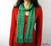 Pyramids lacy fringed scarf_ M16