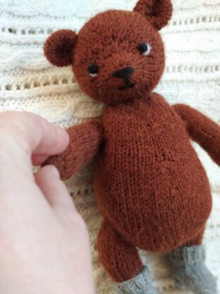 Teddy bear knitting pattern