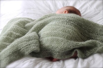 Mossy Baby Blanket