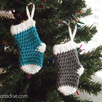 Mini Stocking Ornaments