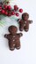 Gingerbread Man NO SEW crochet pattern