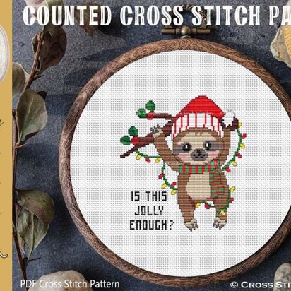 Christmas Sloth - Is This Jolly Enough?