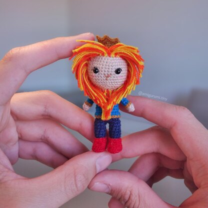 Tiny Lion amigurumi