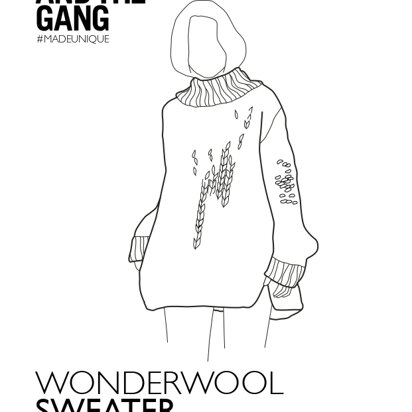 Wonderwool Sweater in Wool and the Gang - Downloadable PDF