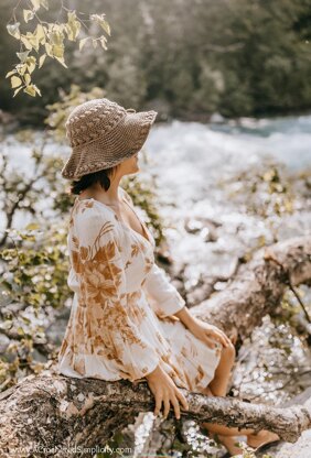 Summer Lovin' Crochet Sun Hat