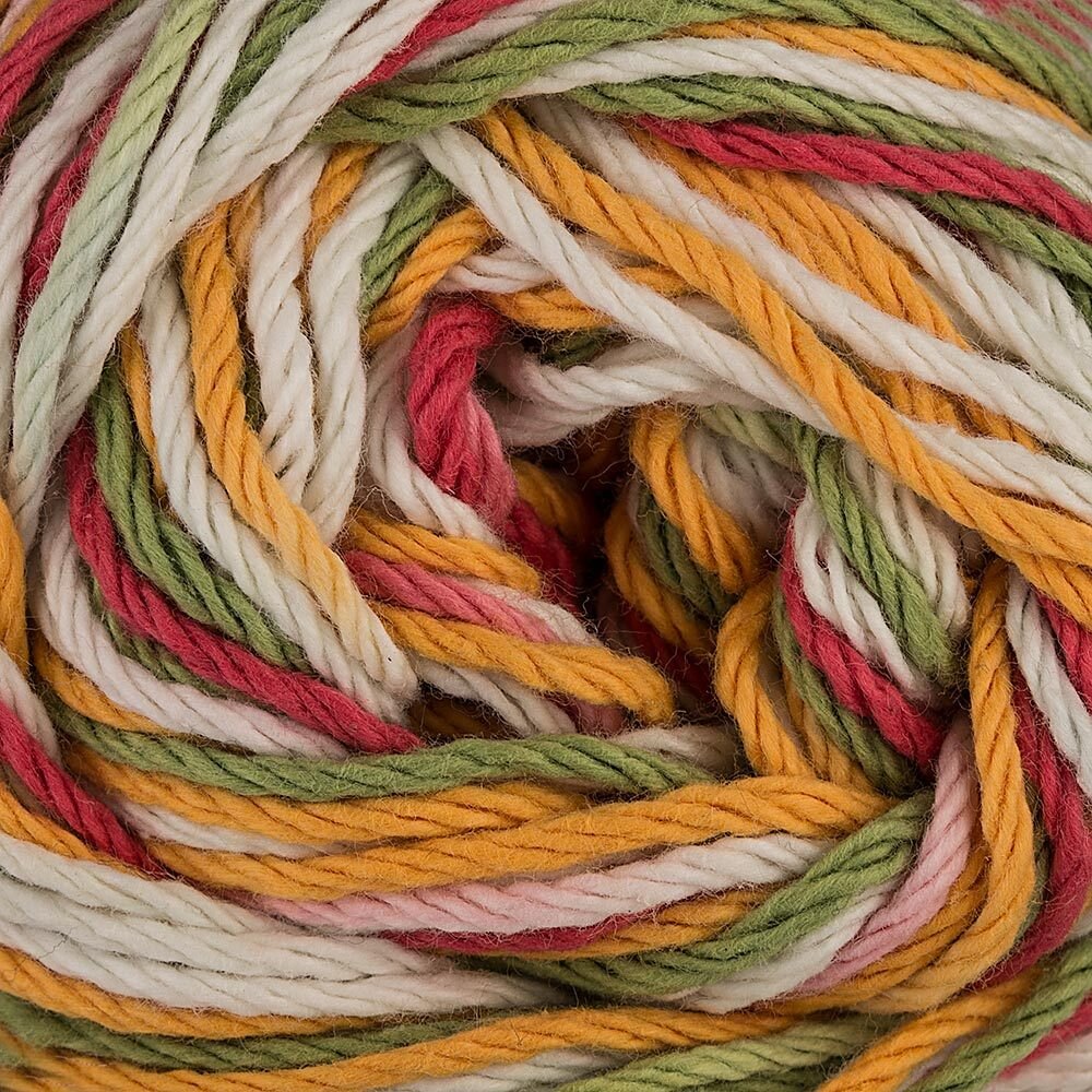 Lily Sugar'n Cream Yarn - Ombres Super Size-Over The Rainbow, 1