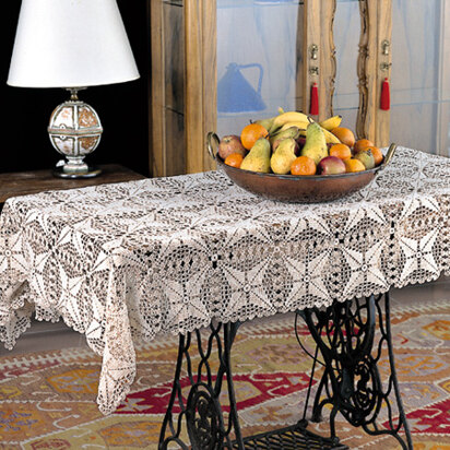 Table Cloth in Adriafil Doppio Ritorto 12/3=8 - Downloadable PDF