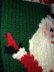 Santa with Cardinal Stocking