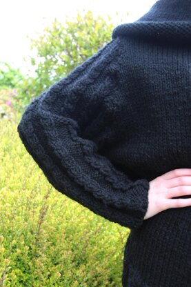 Cable Cowl Sweater