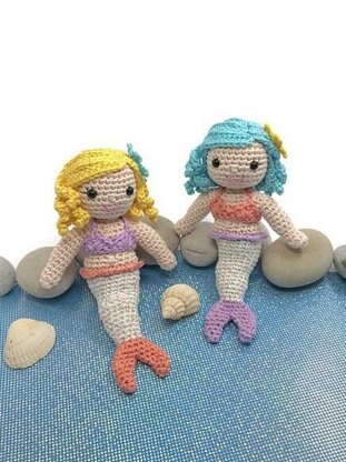 Cordelia Mermaid Doll Amigurumi