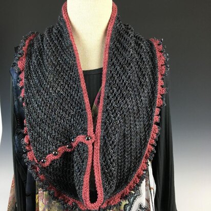 You Had Me At The Edge Cowl - knitting pattern