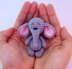 Crochet miniature elephant pattern PDF