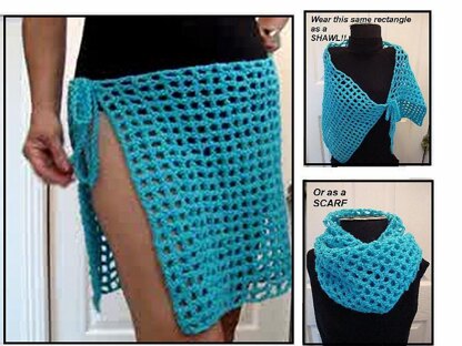 Serene Wrap Skirt - I Like Crochet