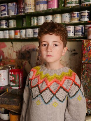 Unisex Fair Isle Sweater