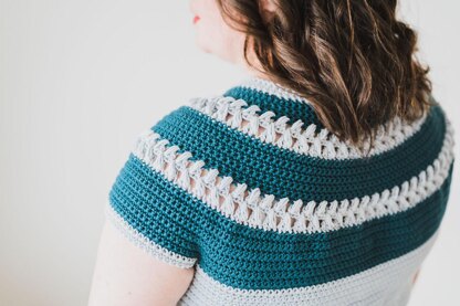 Top Down Tee With Braids