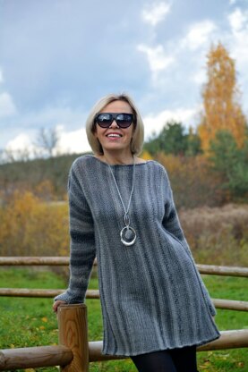 Grey Marble Tunic