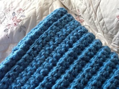 Crocheted Chunky Throw