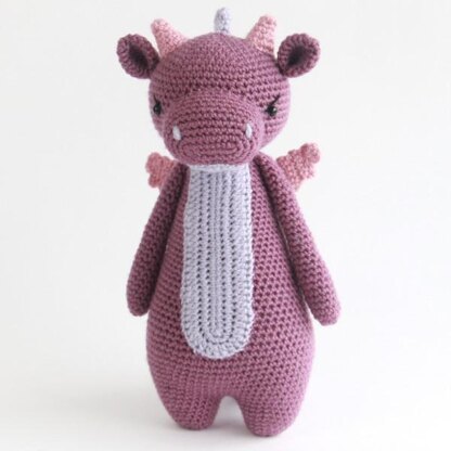 Dragon with Spikes Crochet Amigurumi Pattern