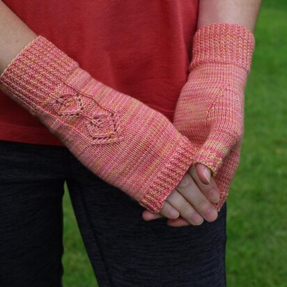 Autumn Days Fingerless Mitts