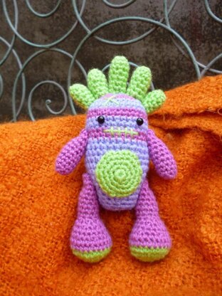 Mini Monsters Amigurumi Crochet Pattern