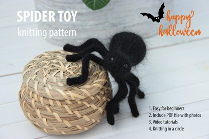 Knitted Spider Tarantula
