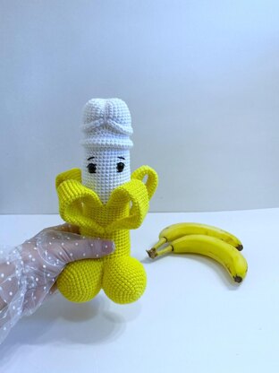 Banana Penis crochet adult toy