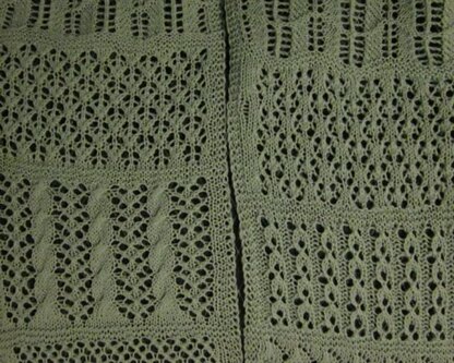 2015 Year of Beaded - Or Not - Lace Scarf