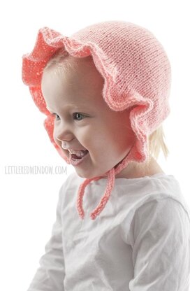 Ruffle Bonnet