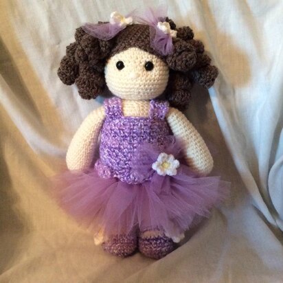 Sweet Lavender and Daisy Ballerina