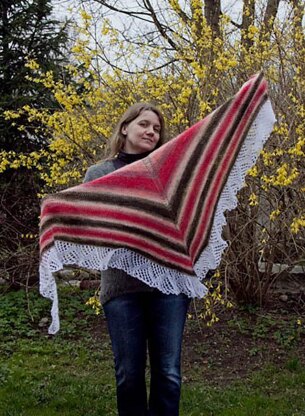 A Piece of Cake Shawl