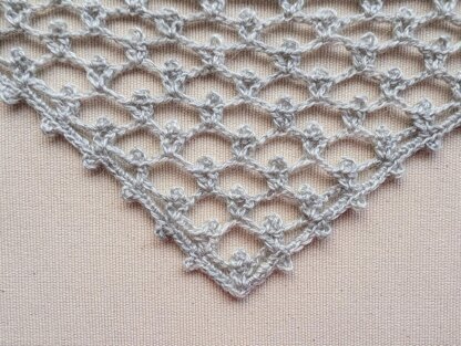 Crochet Bandana/Shawl Pattern/Chart #50