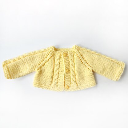 Doll cardigan. 4 sizes.