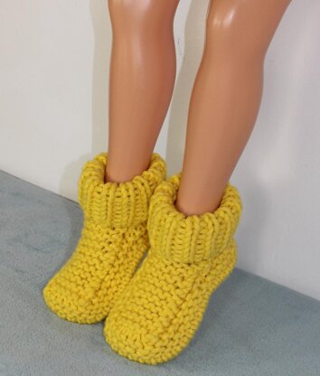 Childrens Super Chunky Slipper Boots Circular