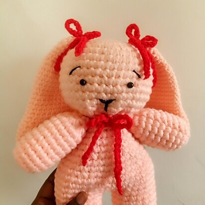 BON-BON the Bunny, Crochet Bunny/Rabbit Amigurumi Pattern, Easter Bunny Amigurumi crochet pattern
