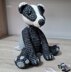 Barrold the Badger - UK Terminology - Amigurumi