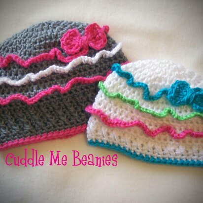 Ruffle Me Up Beanie