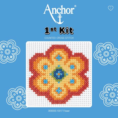 Anchor First Kit Flower Cross Stitch Kit