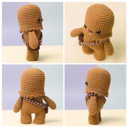 Chewbacca Star Wars amigurumi
