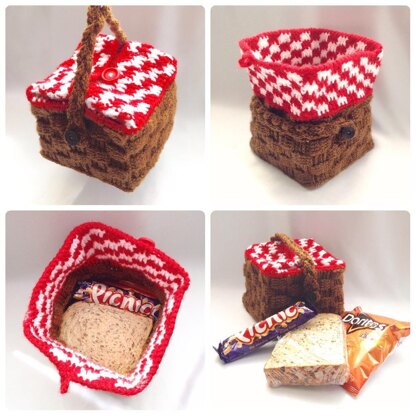 Picnic Basket Lunch Bag