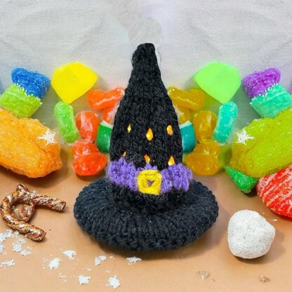 Halloween Witch Hat tea light holder