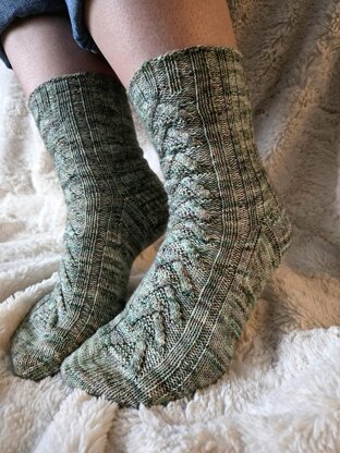 Mountains Edge Socks