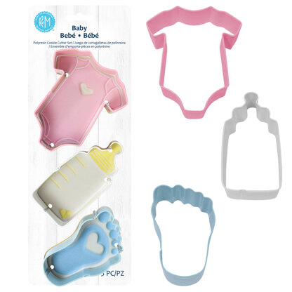 R&M Baby Cookie Cutters Set of 3