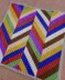 C2C Colorwork Herringbone Blanket Stroller Tutorial Baby Crip Pattern