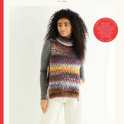 Vest in Sirdar Jewelspun - 10292 - Downloadable PDF