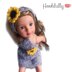 Sunflower dolls dress