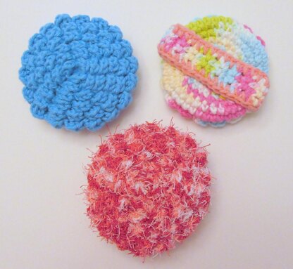 Crochet Flower Face or Dish Scrubby