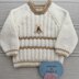 Danny Baby sweater and Hat 18"-22" chest size