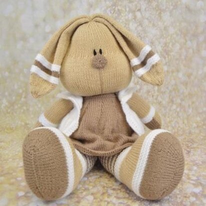 Fudge the Bunny - knitting pattern